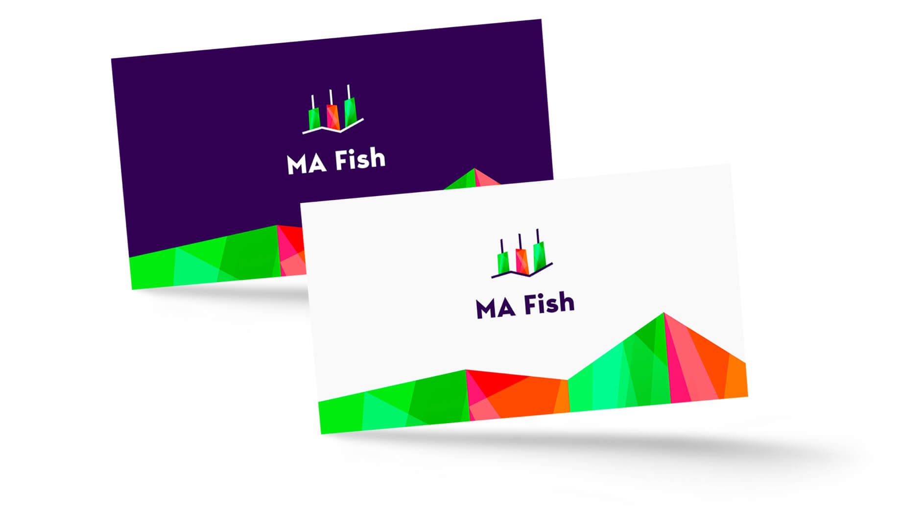Дизайн логотипа системы управления капиталом MA Fish