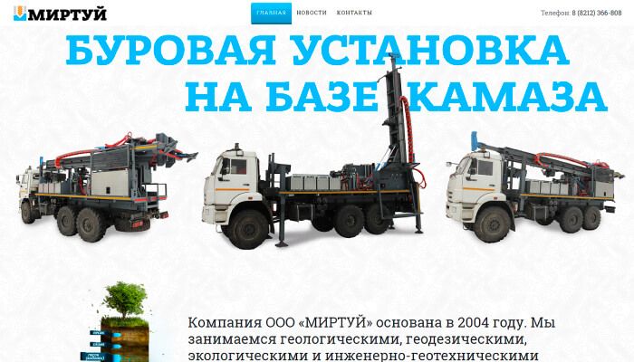 Дизайн логотипа и&nbsp;создание сайта «Миртуй»