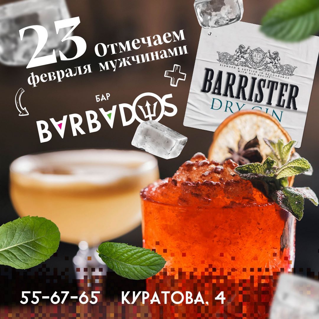 Джин барристер Дизайн-макет